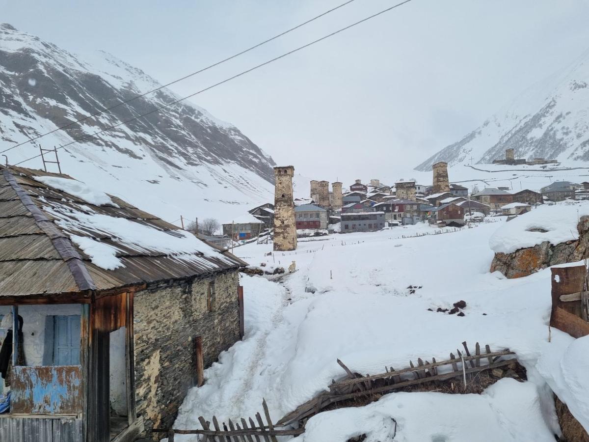 Guest House Buba Ushguli Exterior foto